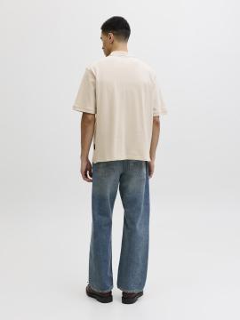 Afbeelding voor product Polo van het merk Jack & Jones in het Ecru