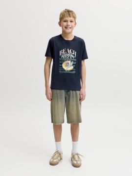 Afbeelding voor product T-shirt van het merk Jack & Jones Junior in het Marine