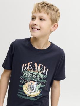 Afbeelding voor product T-shirt van het merk Jack & Jones Junior in het Marine