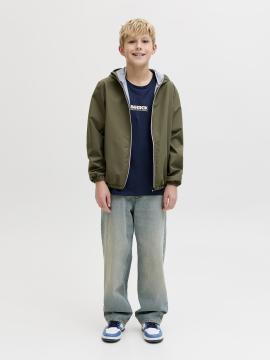 Afbeelding voor product Jacket van het merk Jack & Jones Junior in het Kaki