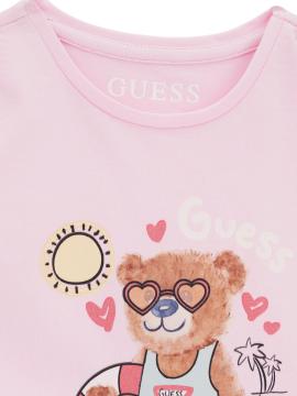 Afbeelding voor product T-shirt van het merk Guess in het Roze