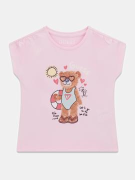 Afbeelding voor product T-shirt van het merk Guess in het Roze