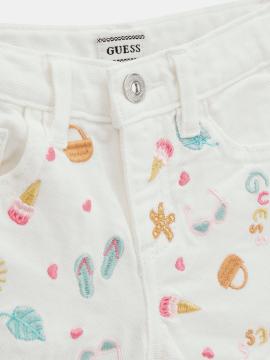 Afbeelding voor product Short van het merk Guess in het Wit