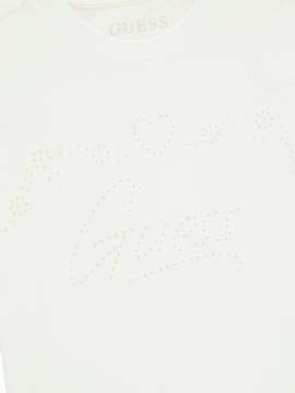 Afbeelding voor product T-shirt van het merk Guess in het Ecru