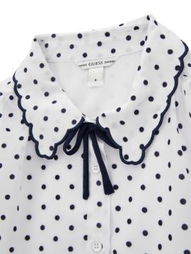 Afbeelding voor product Bloes van het merk Guess in het Wit