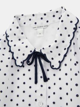 Afbeelding voor product Bloes van het merk Guess in het Wit