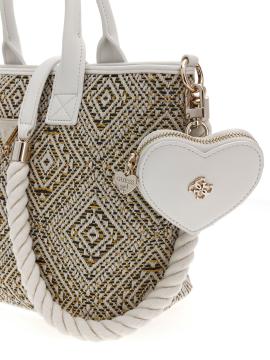 Afbeelding voor product Handtas van het merk Guess in het Ecru