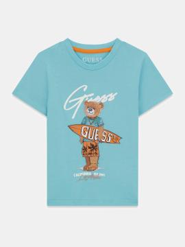 Afbeelding voor product T-shirt van het merk Guess in het Blauw