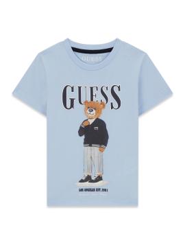Afbeelding voor product T-shirt van het merk Guess in het Blauw