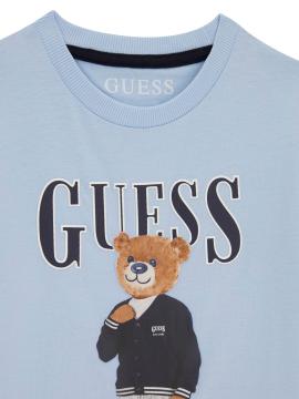 Afbeelding voor product T-shirt van het merk Guess in het Blauw