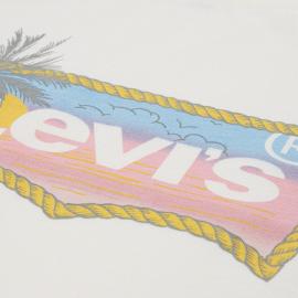 Afbeelding voor product T-shirt van het merk Levis in het Wit