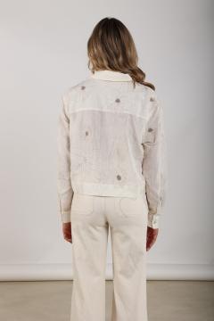 Afbeelding voor product Bloes van het merk Nukus in het Ecru