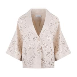 Afbeelding voor product Blazer van het merk Nukus in het Beige
