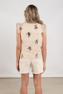 Afbeelding voor product Top van het merk Nukus in het Beige
