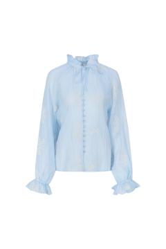 Afbeelding voor product Bloes van het merk C&s The Label in het Blauw