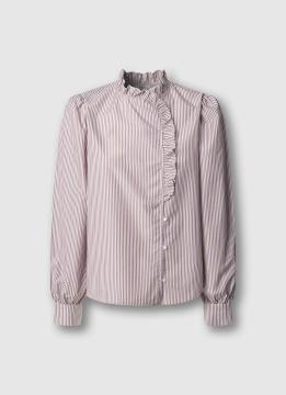 Afbeelding voor product Bloes van het merk Pepe Jeans in het Rood