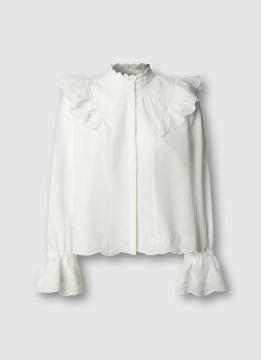 Afbeelding voor product Bloes van het merk Pepe Jeans in het Wit