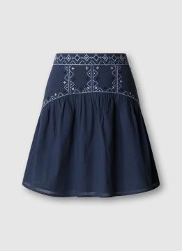 Afbeelding voor product Rok van het merk Pepe Jeans in het Blauw