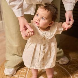 Afbeelding voor product Kleed van het merk Dirkje in het Ecru