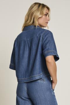 Afbeelding voor product Bloes van het merk Para Mi in het Jeans