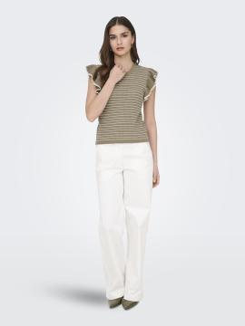 Afbeelding voor product Pull van het merk Jdy in het Beige