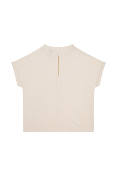 Afbeelding voor product T-shirt van het merk Vila Joy in het Ecru