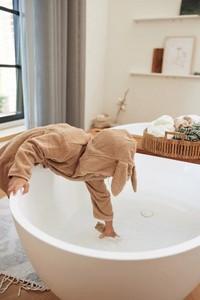 Afbeelding voor product Badjas van het merk Jollein in het Bruin