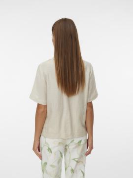 Afbeelding voor product Bloes van het merk Vero Moda in het Beige