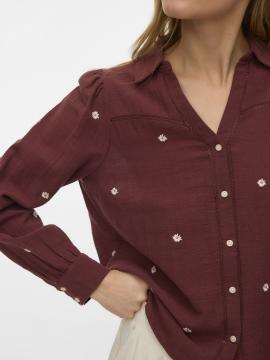 Afbeelding voor product Bloes van het merk Vero Moda in het Bordeaux