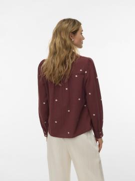 Afbeelding voor product Bloes van het merk Vero Moda in het Bordeaux