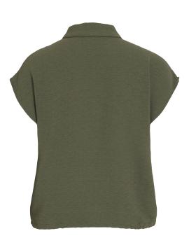 Afbeelding voor product Top van het merk Vila in het Kaki