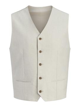 Afbeelding voor product Gilet van het merk Jack & Jones Premium in het Ecru