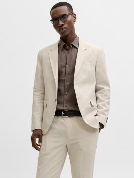 Afbeelding voor product Blazer van het merk Jack & Jones Premium in het Ecru