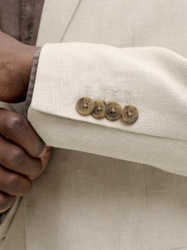 Afbeelding voor product Blazer van het merk Jack & Jones Premium in het Ecru