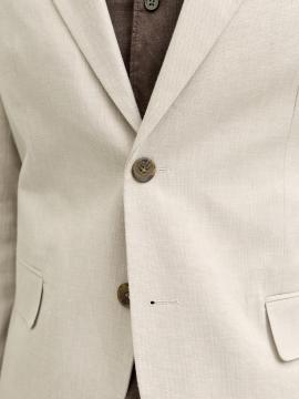 Afbeelding voor product Blazer van het merk Jack & Jones Premium in het Ecru