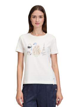 Afbeelding voor product T-shirt van het merk Betty & Co  in het Ecru