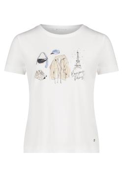 Afbeelding voor product T-shirt van het merk Betty & Co  in het Ecru