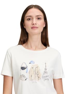 Afbeelding voor product T-shirt van het merk Betty & Co  in het Ecru