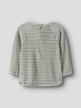 Afbeelding voor product T-shirt van het merk Lil' Atelier in het Kaki