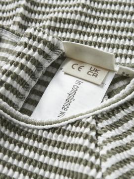 Afbeelding voor product T-shirt van het merk Lil' Atelier in het Kaki