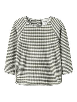 Afbeelding voor product T-shirt van het merk Lil' Atelier in het Kaki