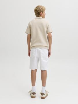 Afbeelding voor product Short van het merk Jack & Jones Junior in het Wit
