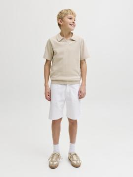 Afbeelding voor product Short van het merk Jack & Jones Junior in het Wit