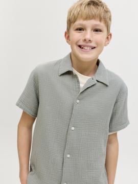 Afbeelding voor product T-shirt van het merk Jack & Jones Junior in het Groen