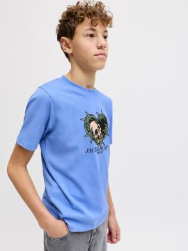 Afbeelding voor product T-shirt van het merk Jack & Jones Junior in het Blauw