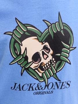 Afbeelding voor product T-shirt van het merk Jack & Jones Junior in het Blauw