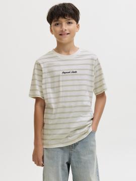 Afbeelding voor product T-shirt van het merk Jack & Jones Junior in het Groen
