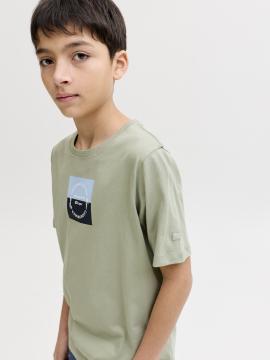Afbeelding voor product T-shirt van het merk Jack & Jones Junior in het Groen