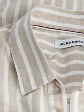 Afbeelding voor product Hemd van het merk Jack & Jones in het Beige
