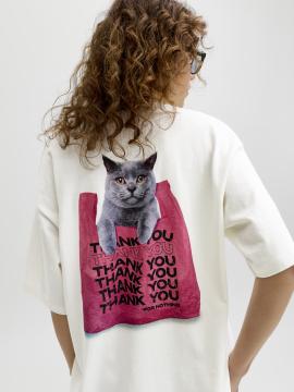 Afbeelding voor product T-shirt van het merk Jjxx in het Ecru